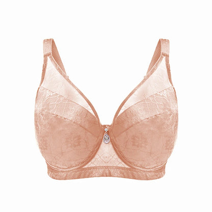 FallSweet 1/2PCS Plus Size Minimizer Bra 38-48 E F Cup for Women Underwire Push Up Bra Anti-sagging Brassiere Full Coverage