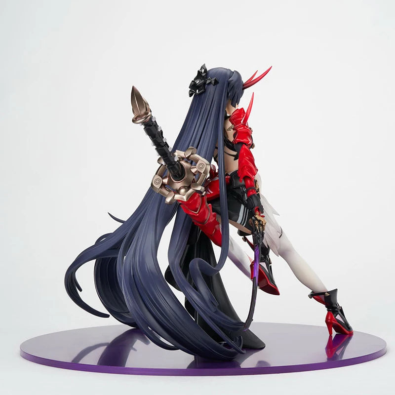 25cm MiHoYo Houkai Impact 3rd Raiden Mei Herrscher of Thunder Lament of the Fallen PVC Action Figure Anime Figure Model Toy Gift