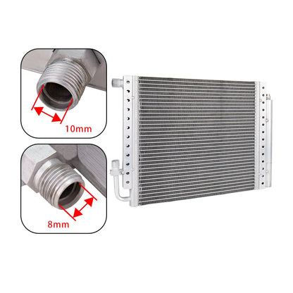 Universal Radiator Aluminum Condenser Parallel Flow Take Drier 14''x18''x20mm / 14''x23''x20mm for Heavy duty Truck Excavator AC