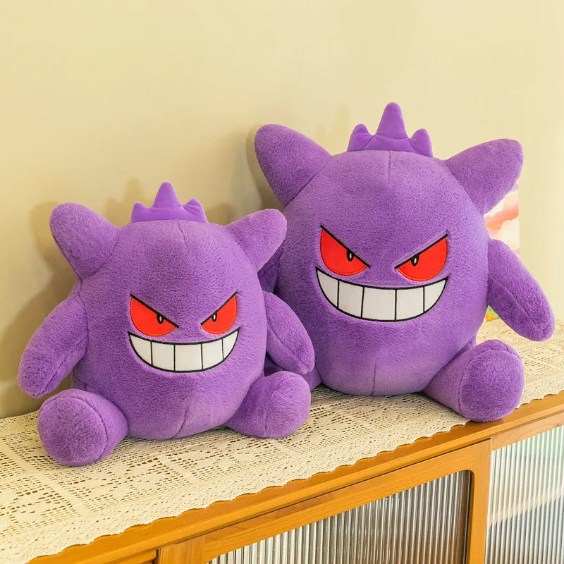 Gengar Plush Toy Pokemon Stuffed Doll Rabbit Fur Soft Plush Figure Holiday Gift Home Decoration Bulk Wholesale For Collection