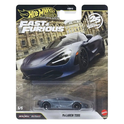 Hot Wheels Fast & Furious Toyota Supra SLS AMG Lexus LFA Nissan 350Z Custom McLaren 720S Premium Alloy Collectible Toy Car Model