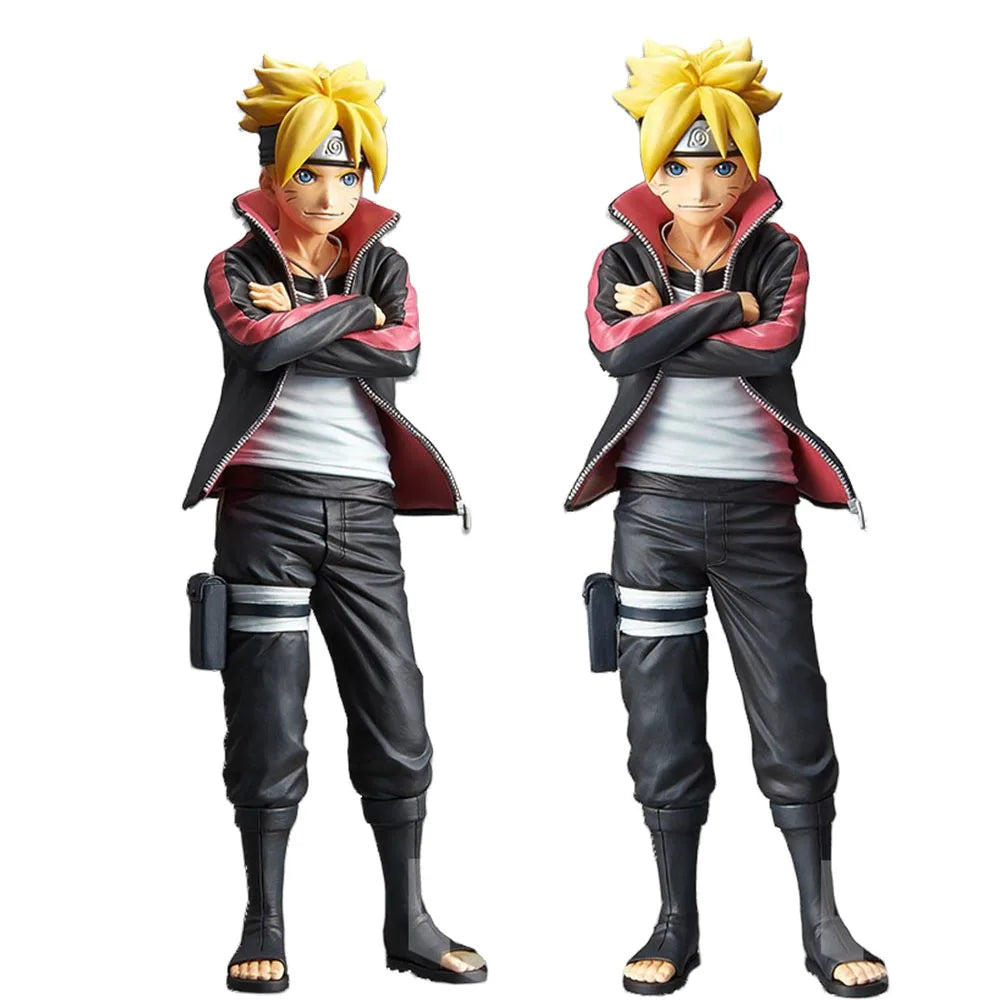 13CM Boruto Uzumaki Figure Anime Naruto Uzumaki Cool Cute Desktop Proportion Golf Model Toy Gift Collection Ornaments PVC