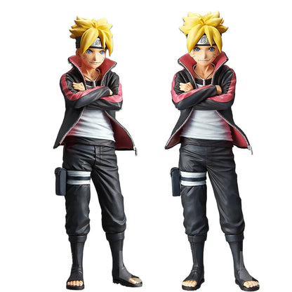 13CM Boruto Uzumaki Figure Anime Naruto Uzumaki Cool Cute Desktop Proportion Golf Model Toy Gift Collection Ornaments PVC