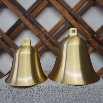 Copper Bell Pure Copper Pendant Buddhist Temple Copper Bell  Brass Door Sound Home Wind Bell Pendant