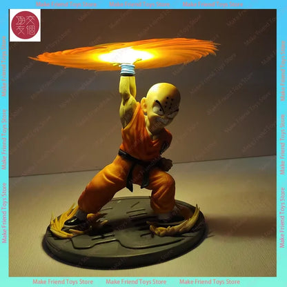 Action Toy Figures Dragon Ball Son Goku Light Lamp Model Kakarotto Kamehameha Wave Magnetic Ornament  Action Figure mood lamp