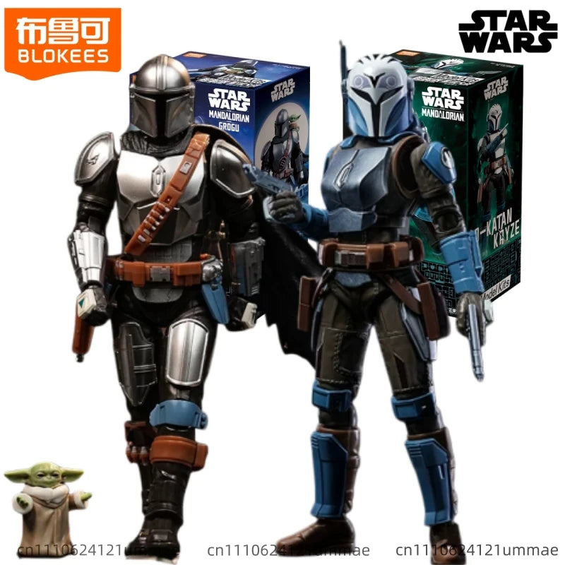 BLOKEES Star Wars Building Block Man Beyond Anakin Skywalker CLONE TROOPER Splicing Model Ornament Toy Collection Gift