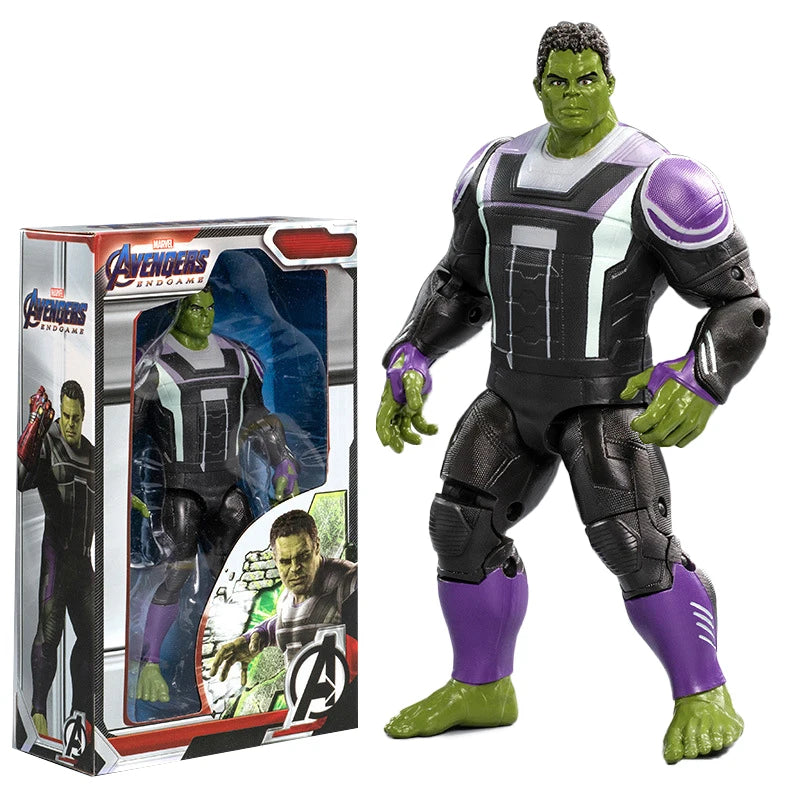18CM Avengers Legends Figure ZDTDS Original Toy Set Spider Captain Miles Morales Thanos Ghost Iron Man Hulk Box Thor Falcon Doll
