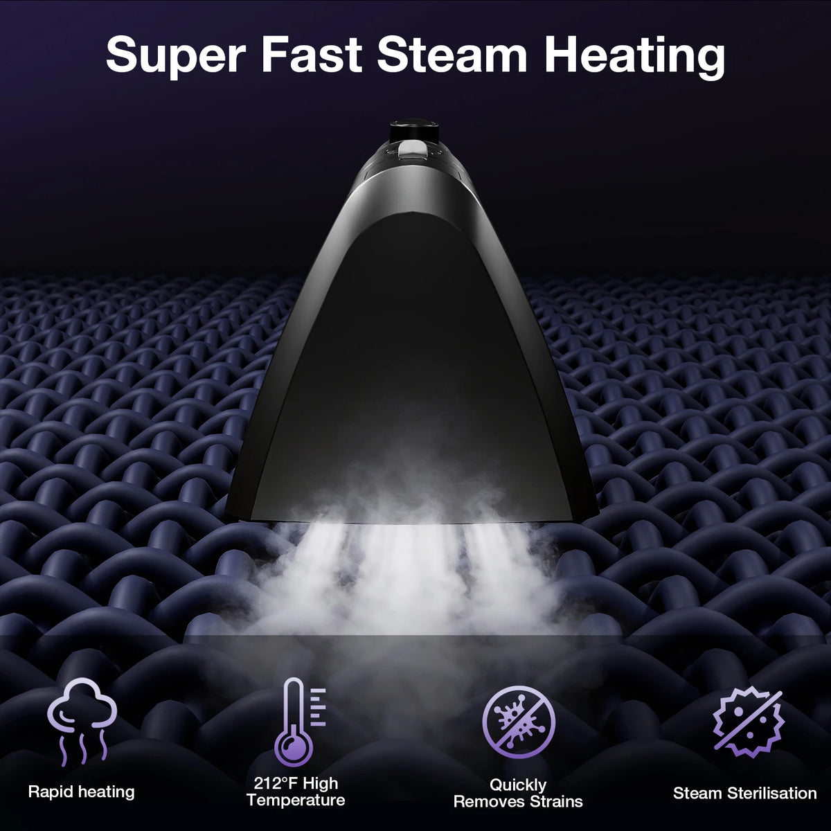2100W 1800KPa Upholstery Cleaner Machine Steam Carpet Cleaners High Pressure Wet Dry Vacuum Cleaner for Car Household Cleaning