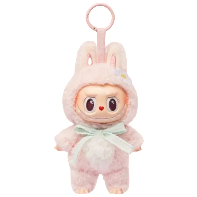 POPMART Original The Monster Labubu 38cm Mokoko Angel Crying Again Blind Box Doll Toys Original Labubu V1 V2 Toys Birthday Gifts