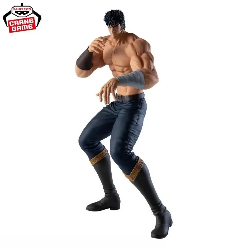 In Stock Bandai Banpresto Grandista Original Anime Hokuto No Ken Fist of The North Star Kenshiro Action Figure Model Toy Gift DT