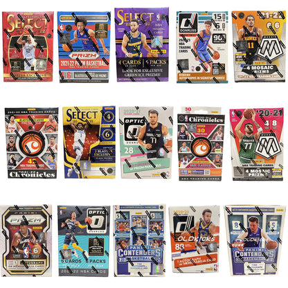 Panini Authentic NBA Basketball Trading Cards Prizm Hoops Optic Select Court Kings Fantasy Premium Blaster Box Collectible Gift