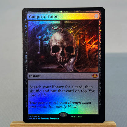 DMU 2XM MH2 BIG WOT LCI FOIL9/001 Tcg Proxy Cards Urza's Saga Rhystic Study Sheoldred, The Apocalypse