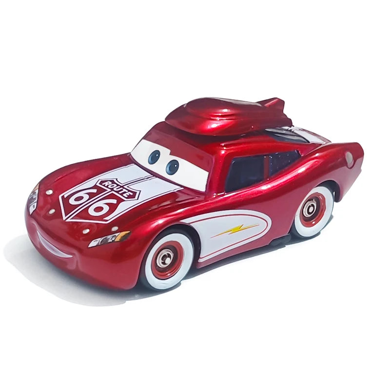 Pixar Cars Lightning McQueen Hudson Hornet Piston Cup Racer Version Metal Die Casting Model Car Racing Toys Birthday Gifts