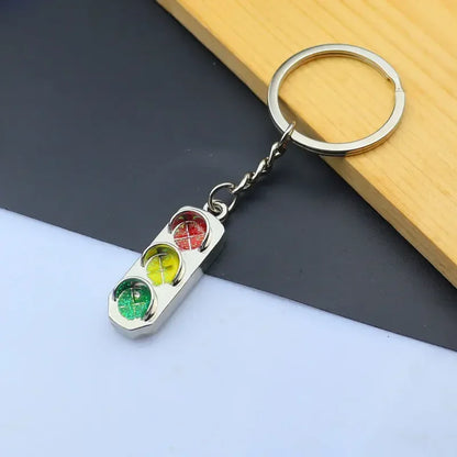 Metal Mini Car Auto Creative Wheel Keychain Parts Auto Enthusiast  Accessories KeyKeyring Ring Chain for Men Woman Lover Gift