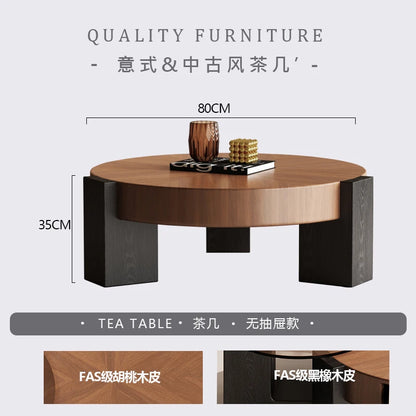 Mid Century Vintage Coffee Tables Wabi Sabi Designer Wabi Sabi Trendy Coffee Table Premium Elegant Mesinha Living Room Furniture