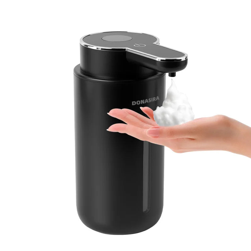 500ML Large Capacity Digital Display Touchless 6-Gears Adjustable Foam/Liquid Infrared Induction Automatic Sensor Soap Dispenser