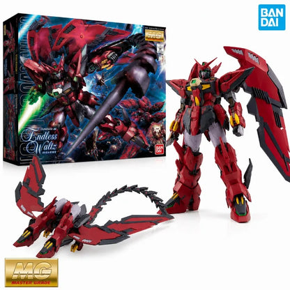Bandai Original Gundam Model MG 1/100 Epyon Transforming Dragon Collection Assembly Model Kit Anime Action Figure Boy Toys Gift