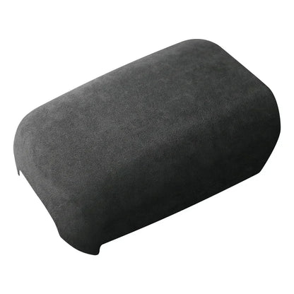 Alcantara Suede Wrapping Car Adhsive Armrest Cover Storage Lid Box Panel Trim For Porsche Macan 2018 2019 2020 2021 2022