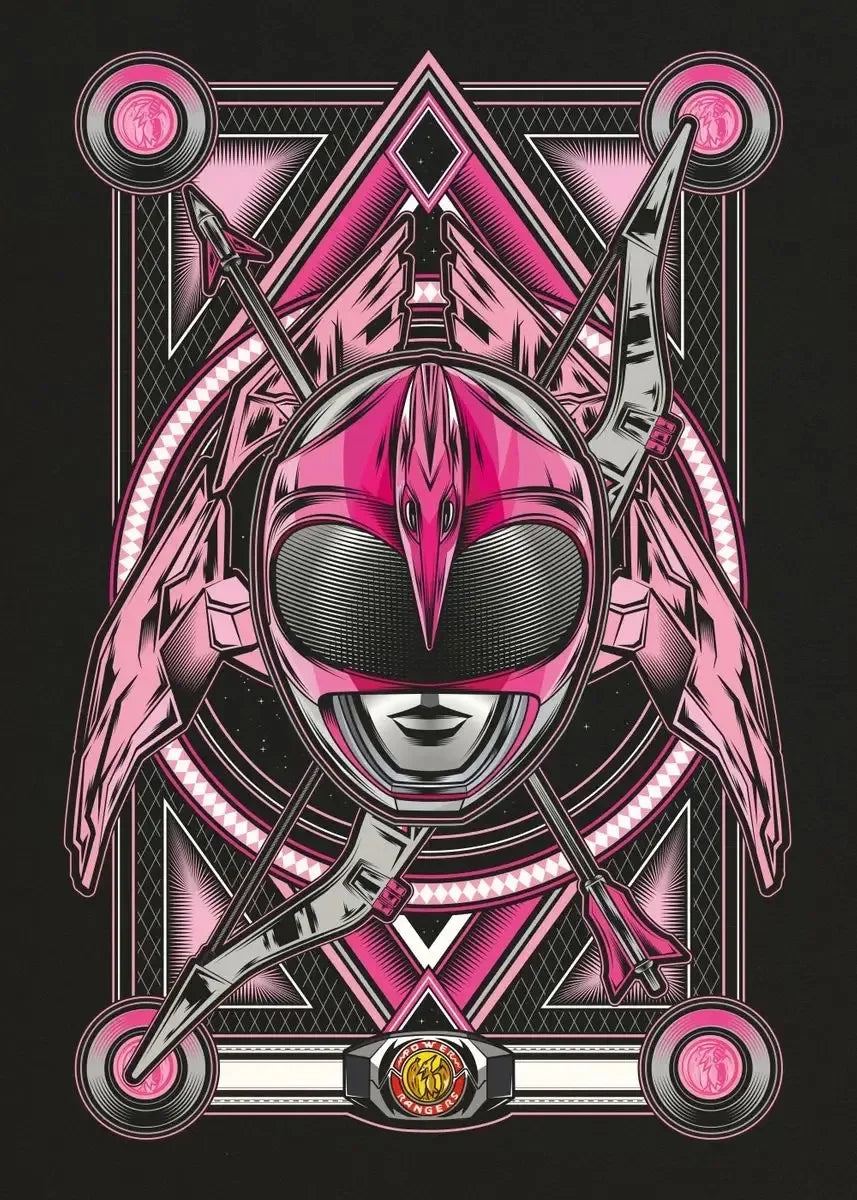 Classic Anime Power Ranger Canvas Painting  Modern Art Print for Living Room Wall Decor  Home Decoration Poster  Prints  Decor