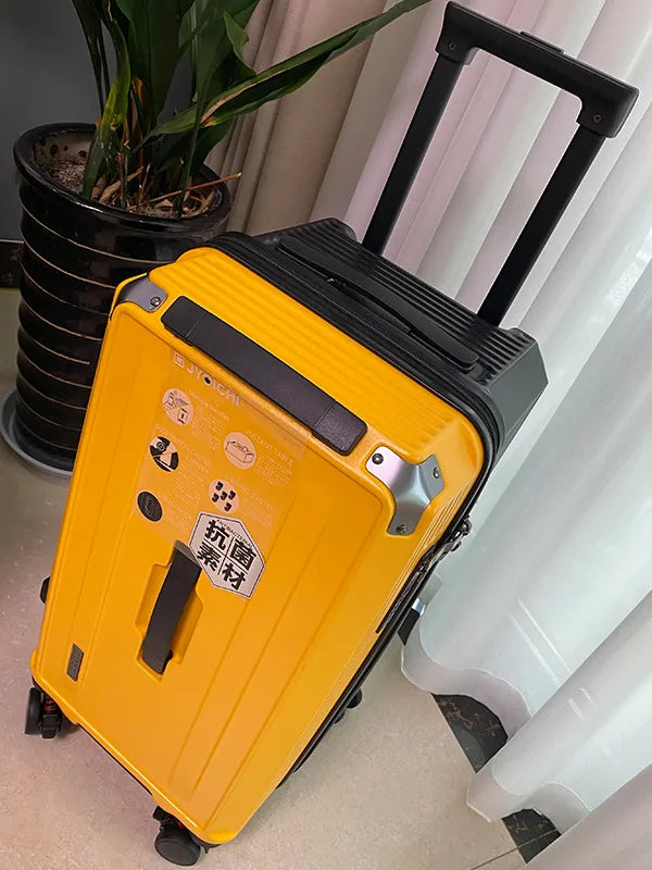 KLQDZMS Women's Suitcase High-quality Large-capacity Trolley Case ABS + PC Family Travel Essentials Men's with Wheels Luggage