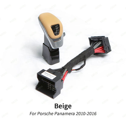 For Porsche 2008-2016 Panamera 970 Car Interior Modification Upgrade  Gear Head Shift Lever Control Lever