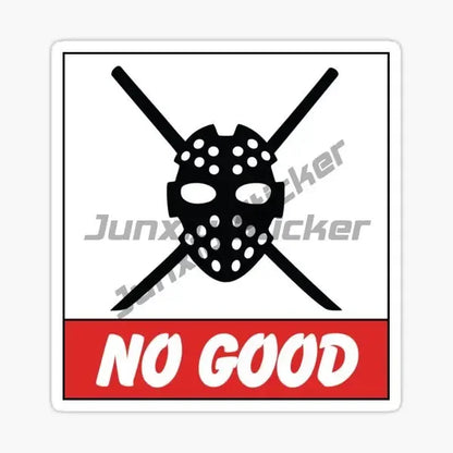 PVC No Good Classic Hand Creative Stickers for Car Motorcycle Truck Laptop Window Off-road Racing Helmet Camper Decal