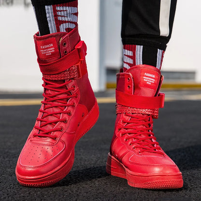 New Model Paris Fashion Week Fashion Show Shoes - Thick-Soled and High-Riding Shoes for Men - Men's Personalized Trendy Shoes
