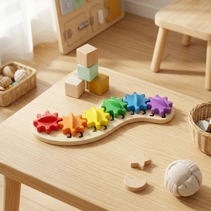 DIY Montessori Busy Board Accessories, Wooden Sensory Educational Toy, Fine Motor Skills & Cognitive Training Learning Toy for K