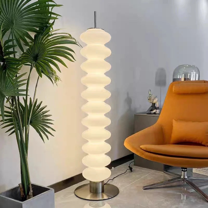Nordic Style Acrylic Floor Lamps for Girls' Room, Living Room, Bedroom and Corridor Decoration, Eye-friendly LED Ambient Lights