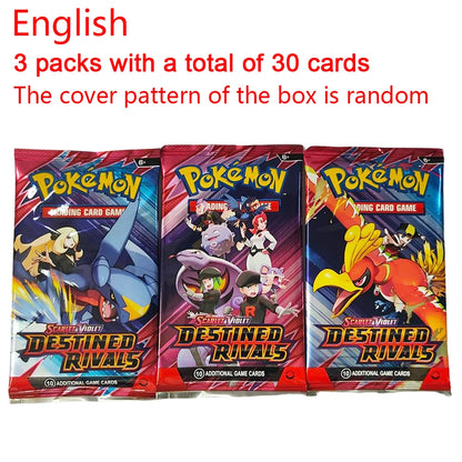 360Pcs Pokemon Card MEGA EVOLUTION Lucario Prismatic Evolutions Game Cartoon English Booster Battle Transaction Card Gift