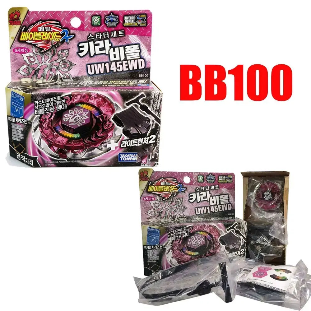 GENUINE TAKARA TOMY BB100 Evil Befall UW145EWD/BB28 Storm Pegasis 105RF BB88 BB80 BB99 BB70 Original version