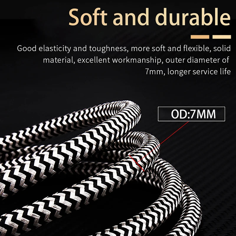 HIFI 3.5 mm to 2Rca Audio Cable 7N OCC Silver Plated RCA Cable AUX RCA Jack 3.5 Y Splitter Cable For Phone Computer to Amplifier