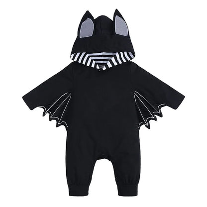 Baby Girls Boys Children Jumpsuit Halloween Pumpkin Costume Toddler Sleeveless Jumpsuit Newborn Autumn Winter Clothes