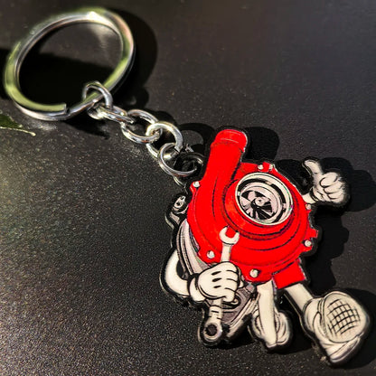 JDM Style Key Chain Sexy Girl 3D Metal Zinc Alloy Keychain Holder Car Motorcycle Key Ring Pendant Wheel Auto Accessories Gift
