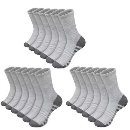 10/30 Pairs of High-Quality Soft and Comfortable Men's Running Socks Summer Sweat Wicking and Breathable Basketball Sports Socks