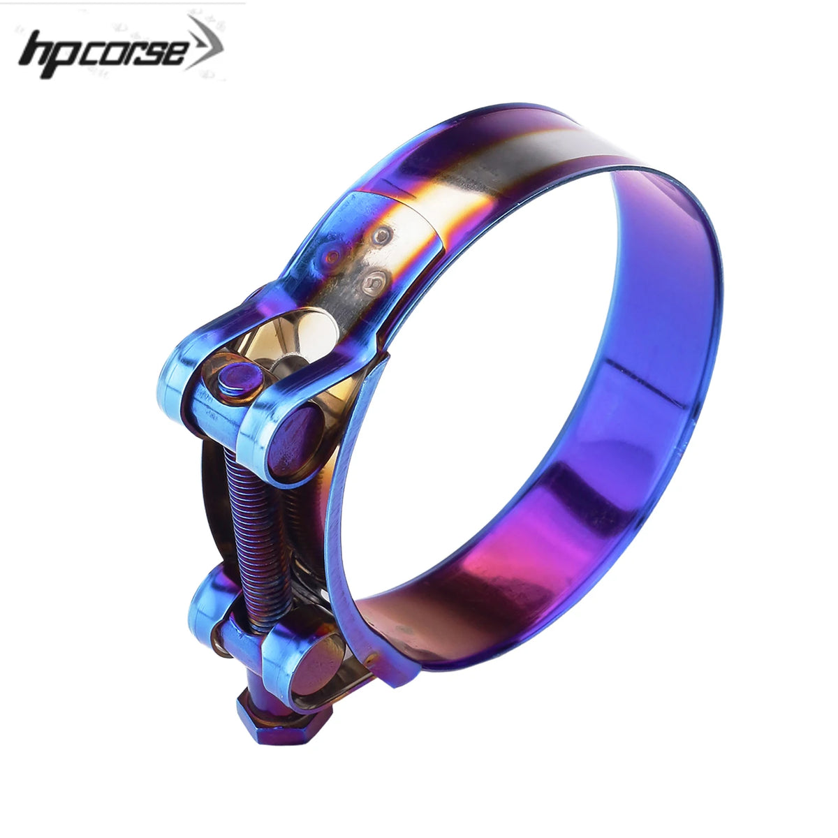 32mm - 85mm Motorcycle Exhaust Clamp Clip Stainless Steel Exhaust Pipe Clamps For Middle Exhaust Connect Fixed Seal Install