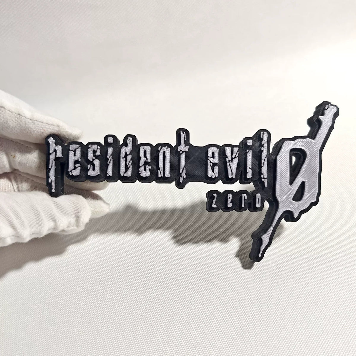 Resident Evil Magnetic Logo Stand Fridge Sticker 3d Desktop Ornament Umbrella Corporation Game Display Decor For Adult Game Fans