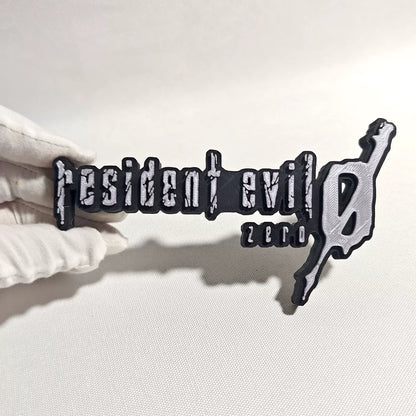Resident Evil Magnetic Logo Stand Fridge Sticker 3d Desktop Ornament Umbrella Corporation Game Display Decor For Adult Game Fans
