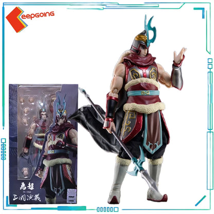 KEEPGOING Genuine Romance of The Three Kingdoms 1/12 Mobile Dress Doll Guan Yunchang - Guan Yu Mobile Model Finished Product