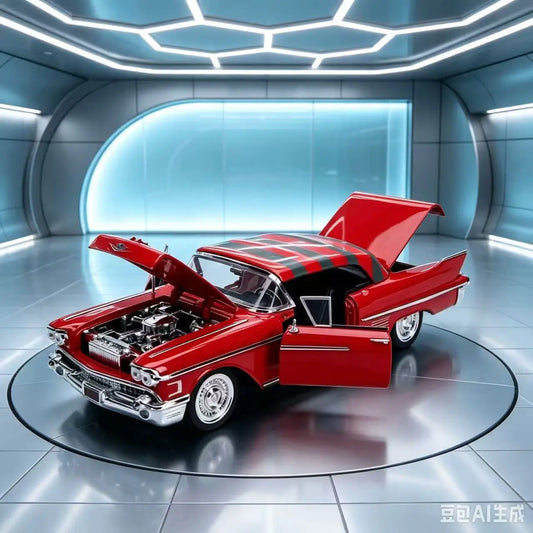 Jada 1:24 Elvis Presley Cadillac Die‑cast Alloy Car Model, Fun Play Toy for Kids, Perfect collectible gift for your boyfriend