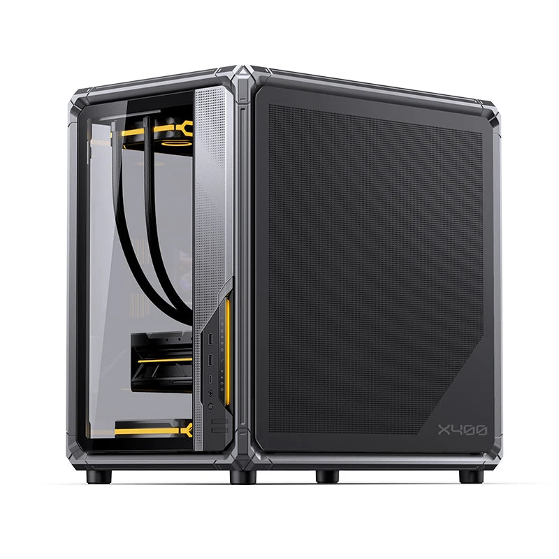 JONSBO X400 Sea View Room Desktop Chassis Esports Framework ATX Case Support Back Plug/360 Water Cooling/13 Fan Positions