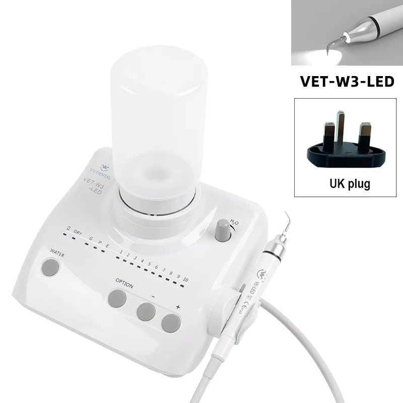 VVDental Ultrasonic Scaler With LED Light Whitening Teeth Cleaning Machine Remove Dental Plaque And Calculus Dental Equipment