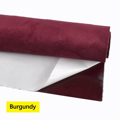 20-100cm Suede Leather Fabrics for Car Interior Modification Self-adhesive Splicing Cloth DIY Door Panel Workbench Wrap Sticker
