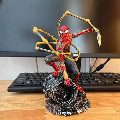18cm Spiderman Action Figure Superhero Spider-Man Anime Figurines Collection Mini Model Toys Movie&Comic Merchandise Gifts