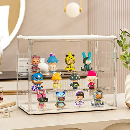 Acrylic Showcase Clear Display Stand For Collectible Figures And Blind Box Toys