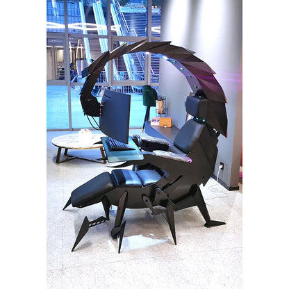 Luxury Reclining Gaming Chair Cockpit Computer Workstation Automatic Cluvens Scorpion Chair Zero Gravity