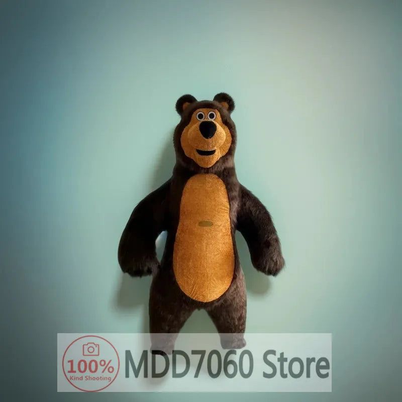 Brown Bear Inflatable Clothing Inflatable Halloween Christmas Party Role-Playing Clothing White Bear Inflatable Mascot Clothing