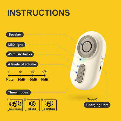 Caregiver Pager Wireless Nurse Call Buttons for Elderly Monitoring SOS Alert System Portable Alarm Call Bell for Nursing Home