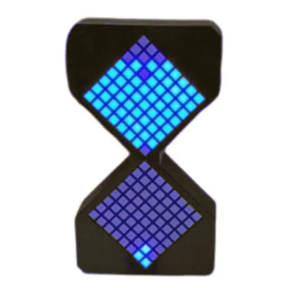 Cyber Style LED Electronic Hourglass with Gravity Sensing 1-30 Min Timer DIY Digital Sand Clock Technology Sense Decompress