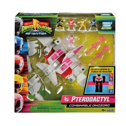 Mighty Morphin Power Rangers Re-Ignition Black Red Blue Ranger Mastodon Rita Repulsa Pterodactyl Action Figure Collectible Toys